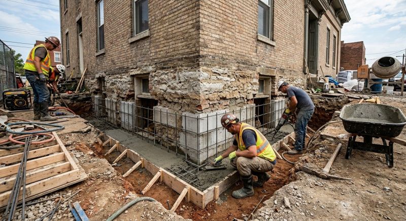 Structural Underpinning in Silverdale, WA